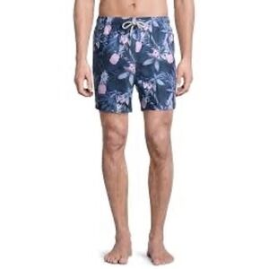 Endless summer swim trunks tropical pattern men's size medium summer beach surf